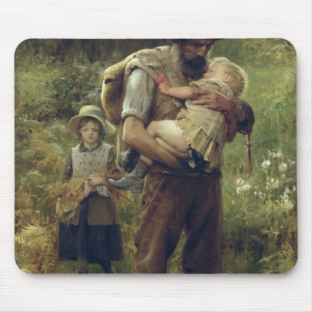 En skurkrollbörda musmatta (Framsidan)