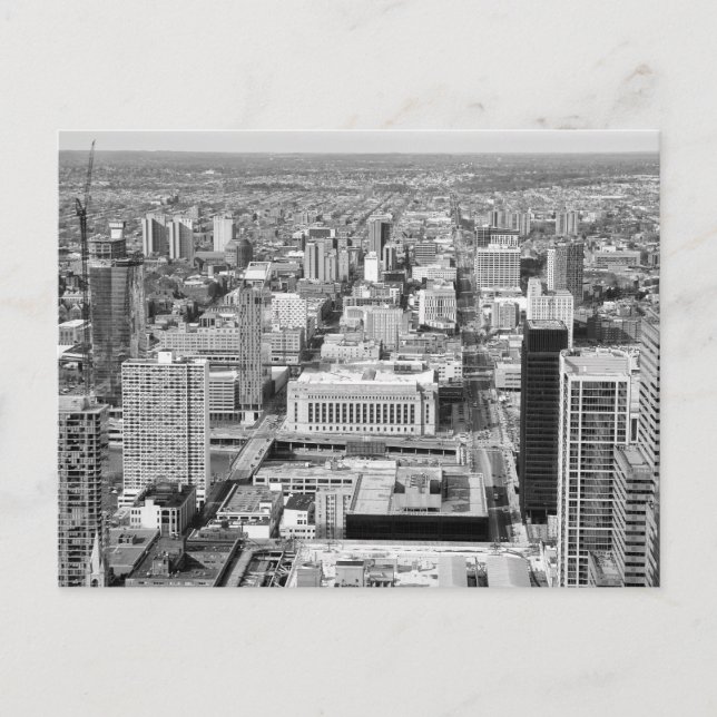 En skyltvy av Philadephia Vykort (Framsida)