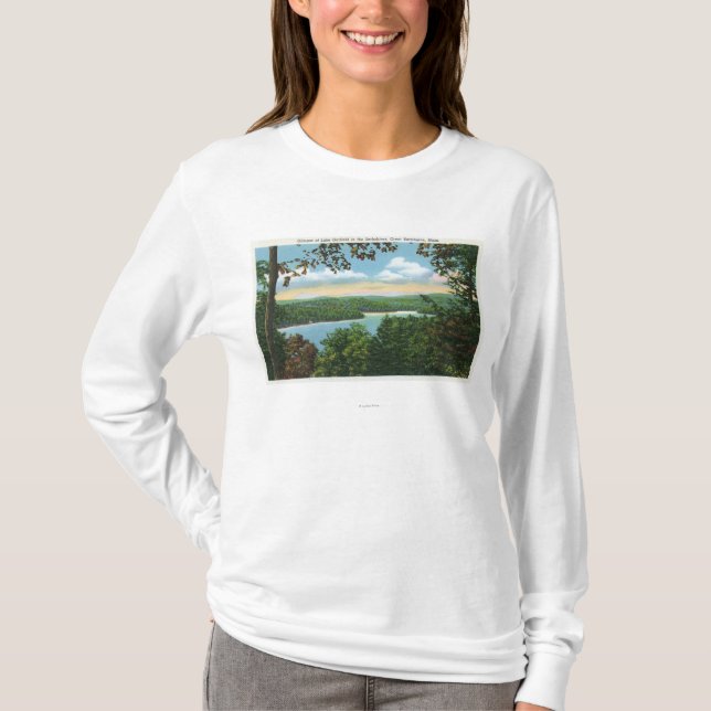 En skymt av sjön Garfield Tee Shirt (Framsida)