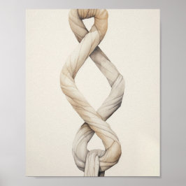 En sladd med 3 strängar, Sacrament, digital utskri Poster