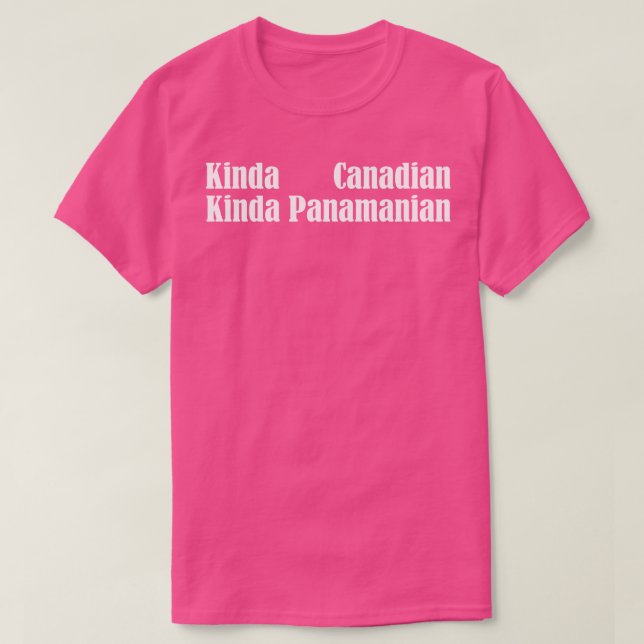 En slags panamansk blandning t shirt (Design framsida)