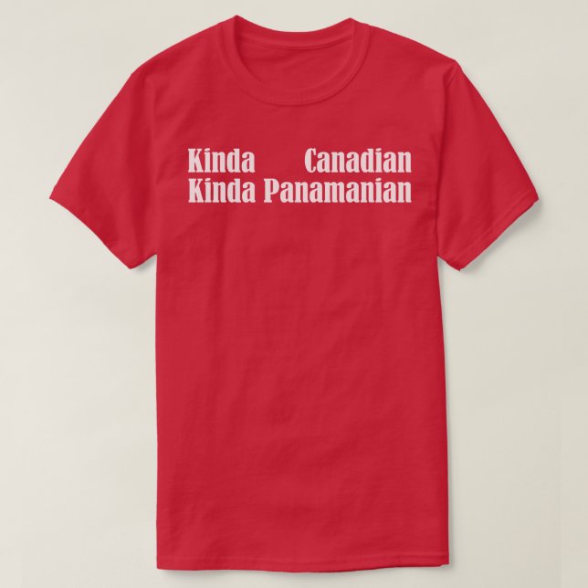 En slags panamansk blandning t shirt (Design framsida)