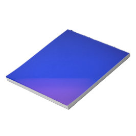 En slank, blank, blå gradient anteckningsbok anteckningsblock