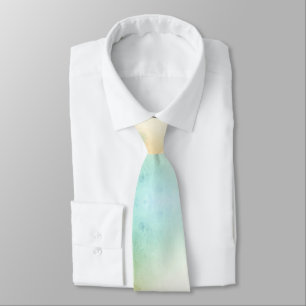 En slips med en mjuk pastell akvarelldesign