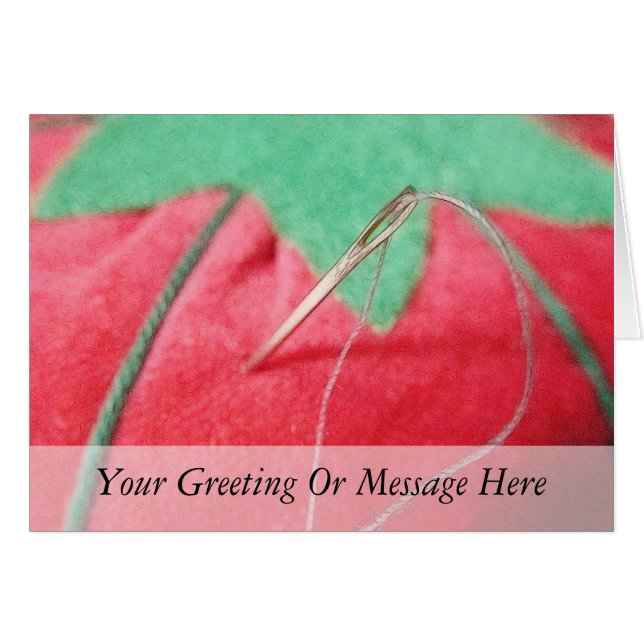 En slitning i tid hälsningskort (Framsidan Horizontal)