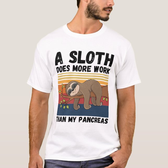 En slot fungerar bättre än min pankreas t shirt (Framsida)
