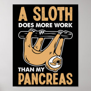 En slot fungerar bättre än min Roligt i Pancreas D Poster