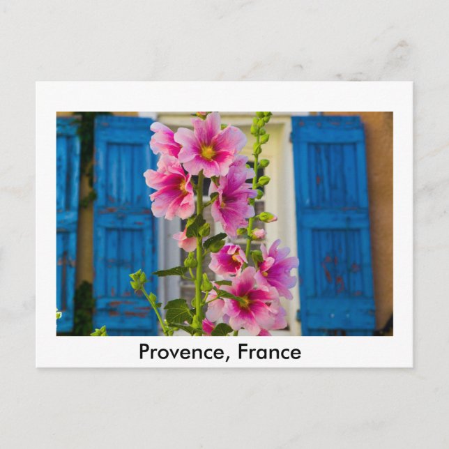 En slutare i Provence, Frankrike Vykort (Framsida)