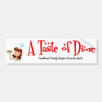En smak av den Dixie bildekalet Bildekal