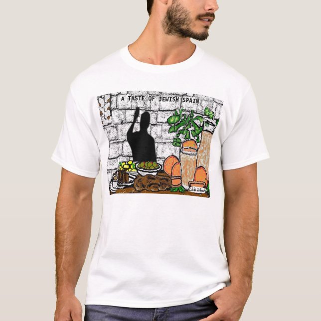 En smak av den judiska Spanien skjortan Tee Shirt (Framsida)