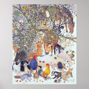 En smaklig fest poster