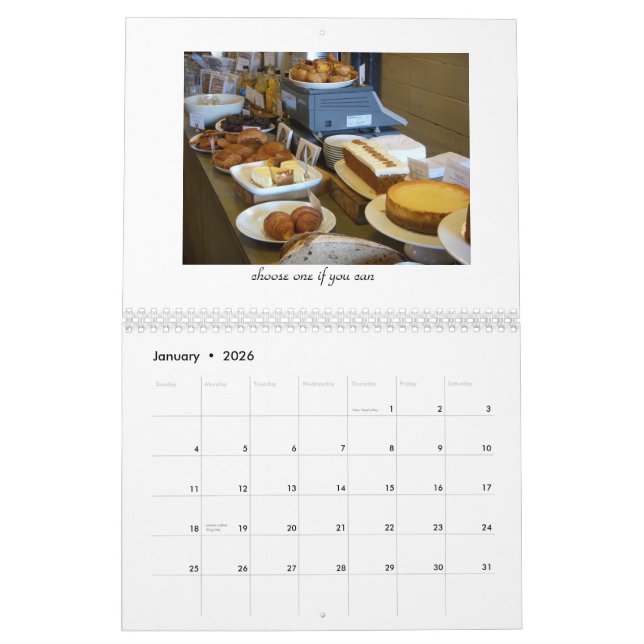 En smaklig kalender 2009 (Jan 2026)