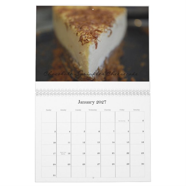 En smaklig kalender 2010 (Jan 2027)