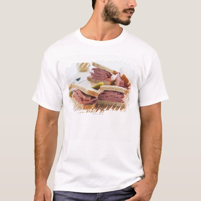 En smaklig smörgås t-shirt (Framsida)