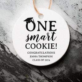 En smart cookie-klass för 2024 Studenten Gåvor Etiketter