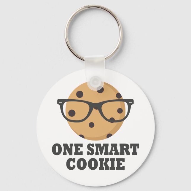 En smart cookie nyckelring (Framsida)