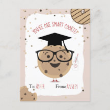 En Smart Cookie och Mjölk Kids Classroom Valentine