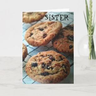 EN SMART COOKIE SISTER-BIRTHDAG KORT