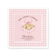 En smart cookie-tjej första födelsedag