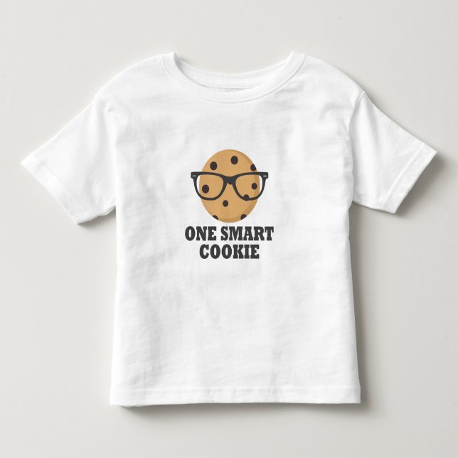 En smart kaka t-shirt (Framsida)