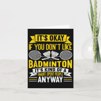 En smart People Sport ändå, kul Badminton 2 Kort