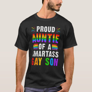 En smartass Gay Son Lgbt Ally Gay P T Shirt