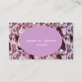 En smidig design, lila elegant visitkort