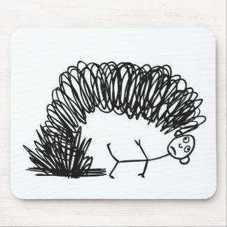 En smokeyteckning musmatta