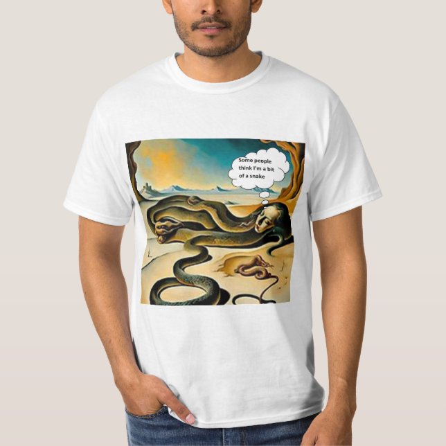 En smula orm t shirt (Framsida)