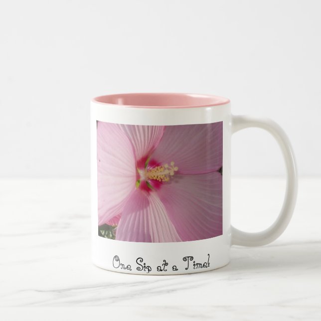 En smutt i sänder! Två-Tonad mugg (Höger)