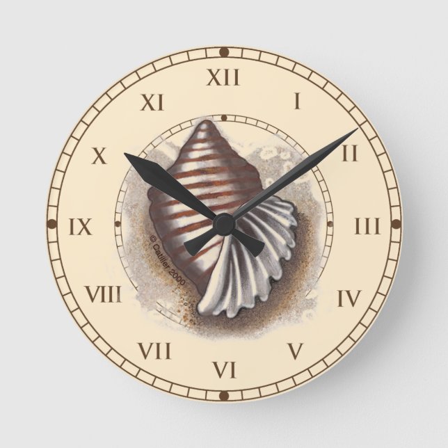 En Snäcka Rund Klocka (Framsida)