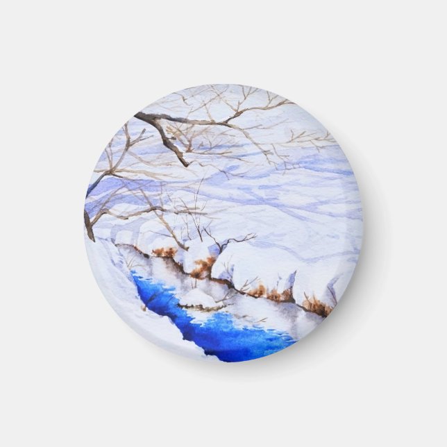 En snöström magnet (Framsidan)