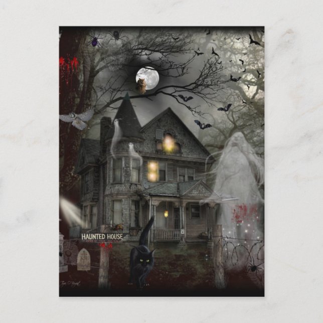 En snurrad skiva vykort (Framsida)