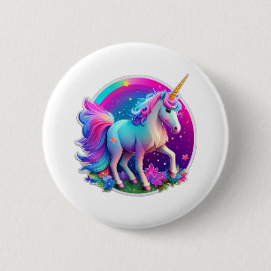 En snygg Unicorn Knapp