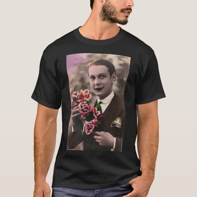 En snyggt ung hjärtklump t shirt (Framsida)