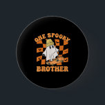 En Soky Brother Birthday Halloween Skateboarding Knapp<br><div class="desc">En Soky Brother Birthday Halloween Skateboarding Ghost</div>