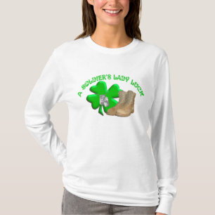 En soldat damtur t-shirt