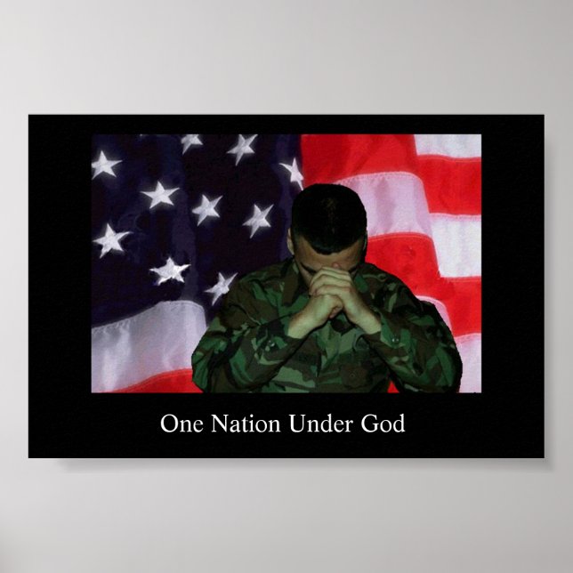En soldat, en nation poster (Framsidan)