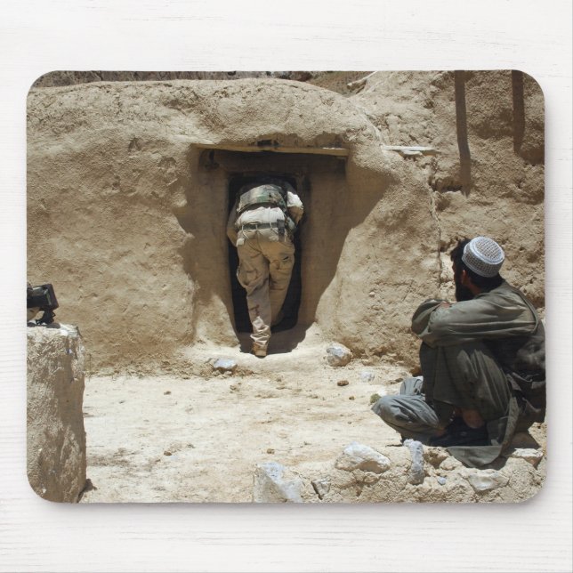 En soldat från nationalgardet musmatta (Framsidan)