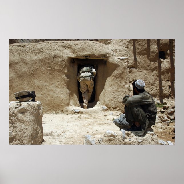 En soldat från nationalgardet poster (Framsidan)