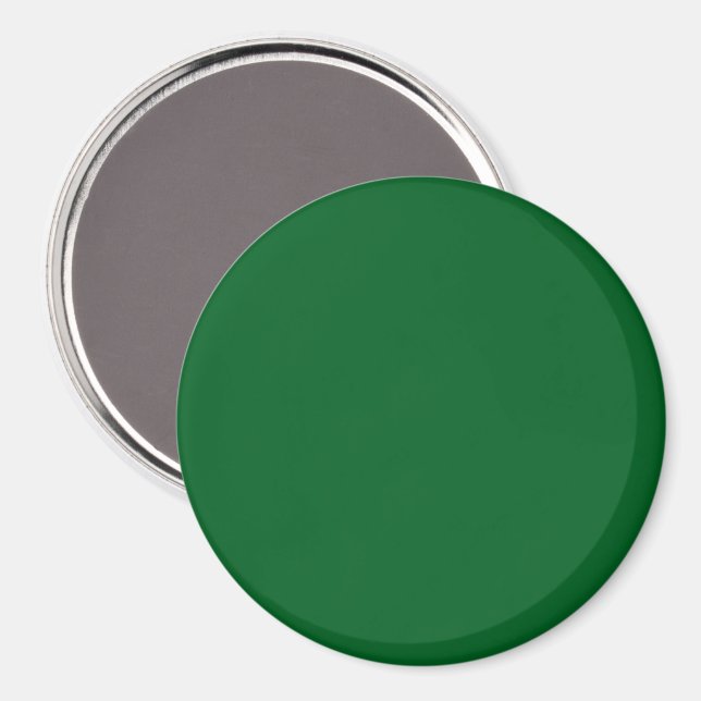 En solid grön rektangel med en enhetlig färg magnet (Front/Back)