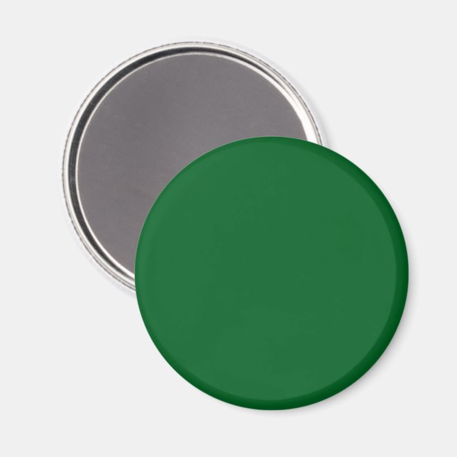 En solid grön rektangel med en enhetlig färg magnet (Front/Back)