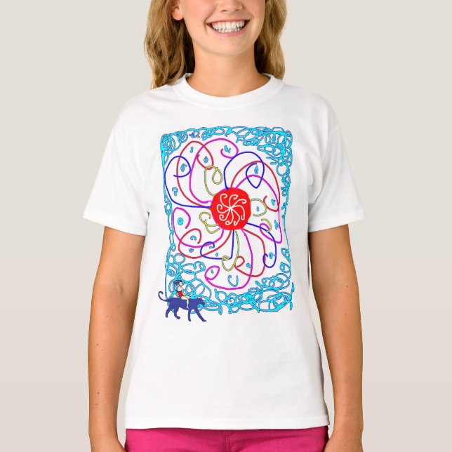 En solig dag t shirt (Framsida)