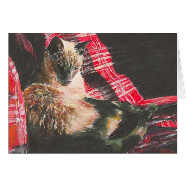 En solig fridag hälsningskort (Framsidan Horizontal)