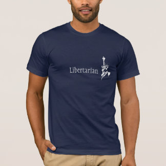 En som tror på läran om viljans frihet T -- mörk T-shirt