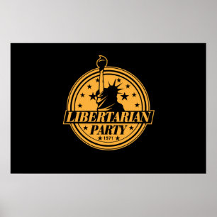 En som tror på läran om viljans frihetparty 1971 poster