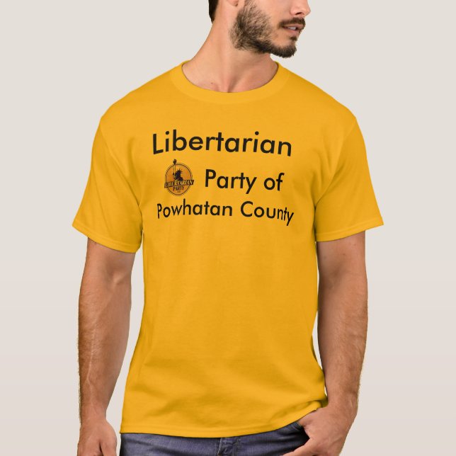 En som tror på läran om viljans frihetparty av t-shirt (Framsida)