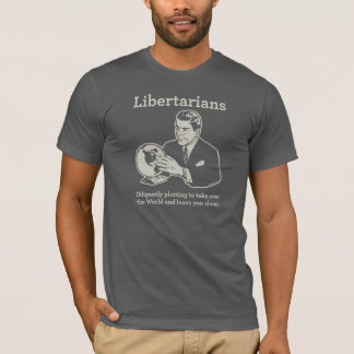 En som tror på läran om viljans frihettäppan t shirt