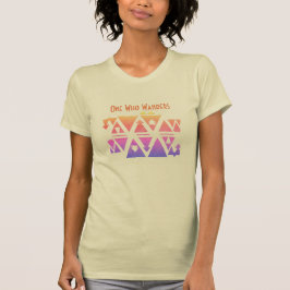En som vill ha Bright Geometric Mönster Shirt T Shirt