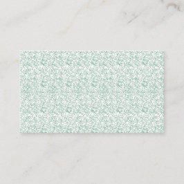 En sömlös geometrisk mönster med interlockering visitkort